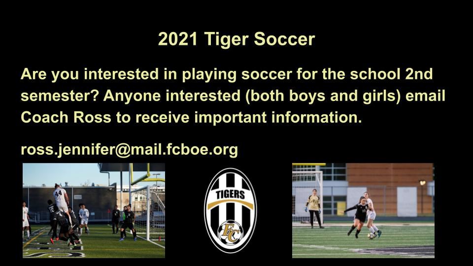 Anyone interested (both boys and girls) email Coach Ross to receive important information.  ross.jennifer@mail.fcboe.org